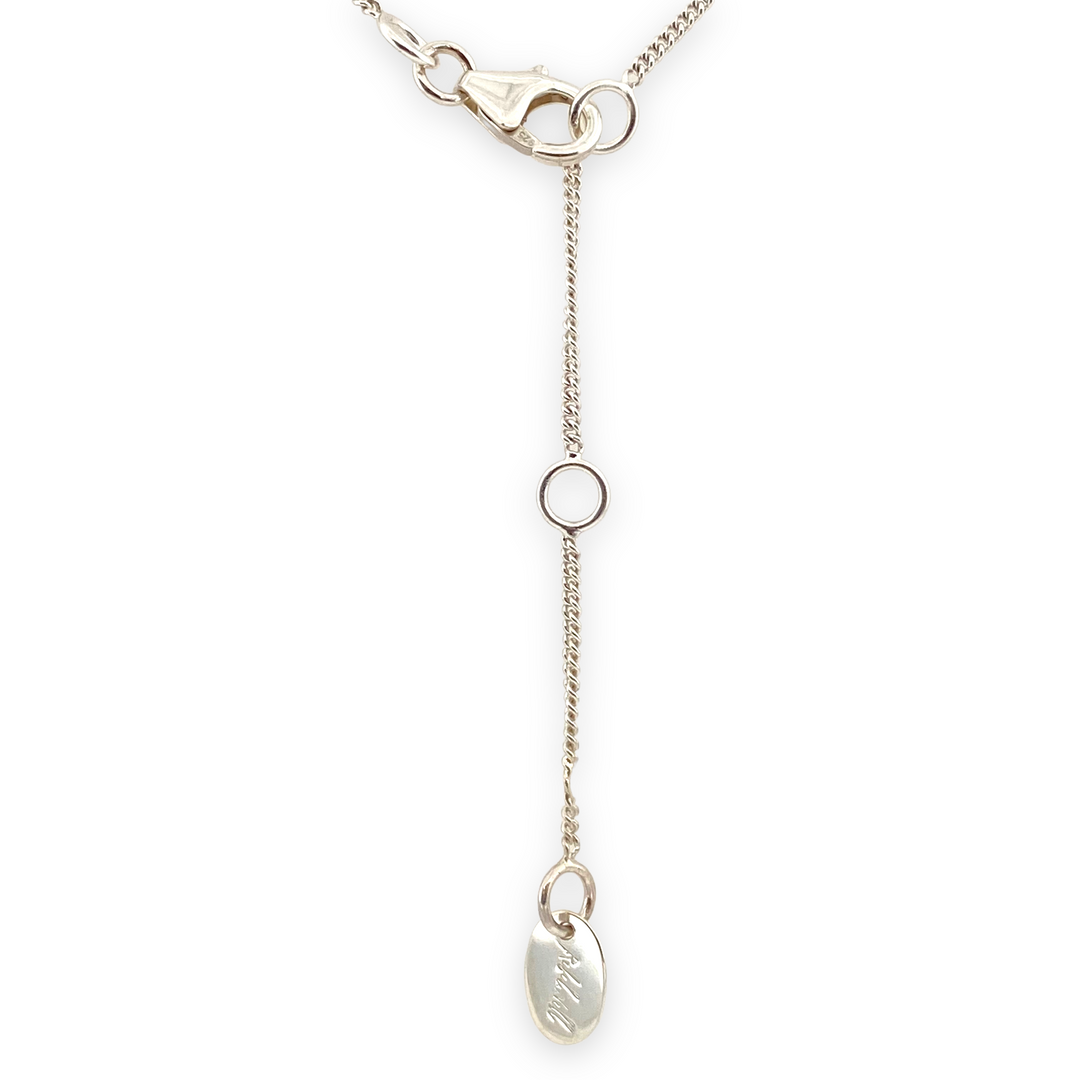 Delphia Necklace | Silver